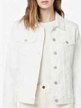 Joe’s Jeans Classic White Denim Jacket M